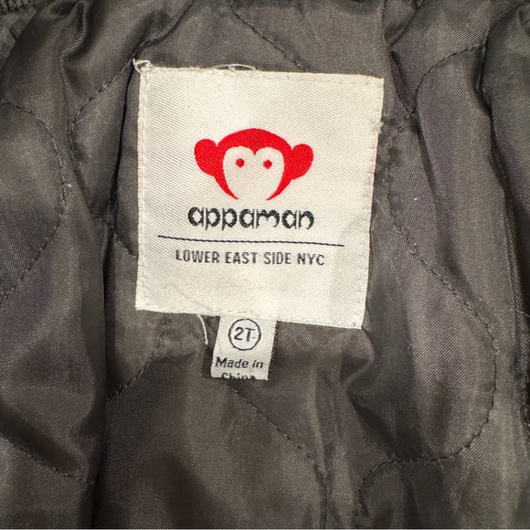 Appaman Boys Grey Hooded Puffer Jacket - 2T - Picture 8 of 12